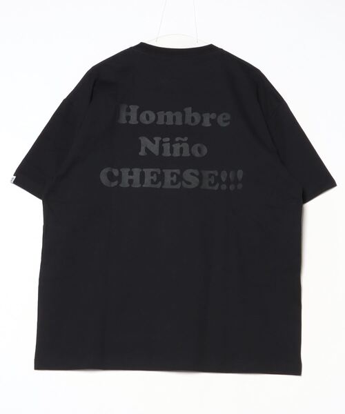 Hombre Nino（オンブレニーニョ）の「Hombre Nino S/S PRINT TEE (CHEESE!!!) HN0251-CT0015（Tシャツ/カットソー・メンズ・イエロー/ホワイト/ブラック・X-LARGE/LARGE/MEDIUM）」の8枚目の写真