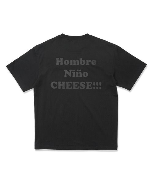 Hombre Nino（オンブレニーニョ）の「Hombre Nino S/S PRINT TEE (CHEESE!!!) HN0251-CT0015（Tシャツ/カットソー・メンズ・イエロー/ホワイト/ブラック・X-LARGE/LARGE/MEDIUM）」の13枚目の写真