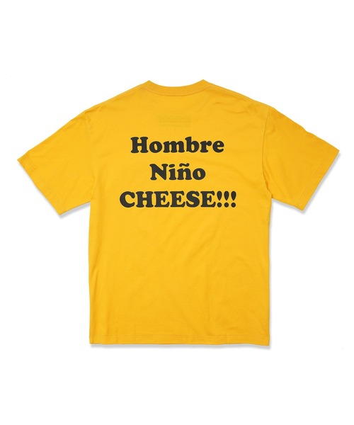 Hombre Nino（オンブレニーニョ）の「Hombre Nino S/S PRINT TEE (CHEESE!!!) HN0251-CT0015（Tシャツ/カットソー・メンズ・イエロー/ホワイト/ブラック・X-LARGE/LARGE/MEDIUM）」の14枚目の写真