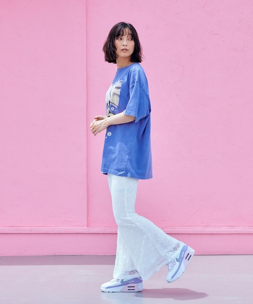 NIKE（ナイキ）の「ナイキ スポーツウェア ウィメンズ オーバーサイズド ショートスリーブ Tシャツ / Nike Sportswear Women's Oversized Short-Sleeve T-Shirt HF9692-527 Dusty Amethyst（Tシャツ/カットソー・レディース・パープル系その他2・2XL/XL/S/L/XS/M）」の14枚目の写真