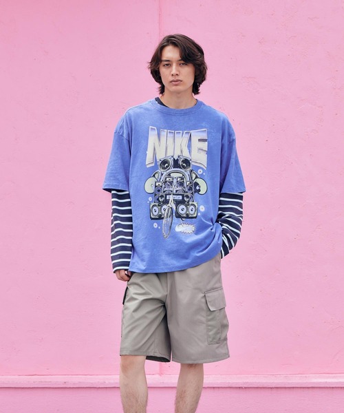 NIKE（ナイキ）の「ナイキ スポーツウェア ウィメンズ オーバーサイズド ショートスリーブ Tシャツ / Nike Sportswear Women's Oversized Short-Sleeve T-Shirt HF9692-527 Dusty Amethyst（Tシャツ/カットソー・レディース・パープル系その他2・2XL/XL/S/L/XS/M）」の22枚目の写真