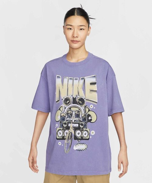 NIKE ウィメンズ スウェットシャツ XS ブルー 未使用 セール】ナイキ スポーツウェア フェニックス フリース