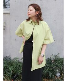 Ungrid | ビッグシルエットハーフスリーブシャツ(シャツ/ブラウス)