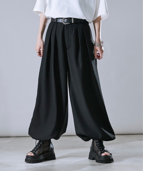 Ellno Loset(エルノロゼット)の「2wayバギーバルーンスラックス(その他パンツ・メンズ・ブラック/グレー・X-SMALL/SMALL/MEDIUM/LARGE)」の9枚目の写真