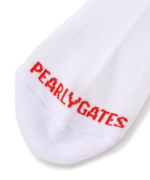 PEARLY GATES - 2点セット ポロシャツ ハイソックス セール】【PEARLY GATES】ソックス付きカノコストレッチ半袖