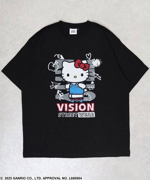 サンリオ - ハローキティコラボウェア BISKEE×HELLO KITTYコラボ】ハローキティトラックジャケット