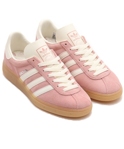 スニーカー adidas Muenchen W adidas Originals｜ミュンヘン W プレミアムスエード ローカット