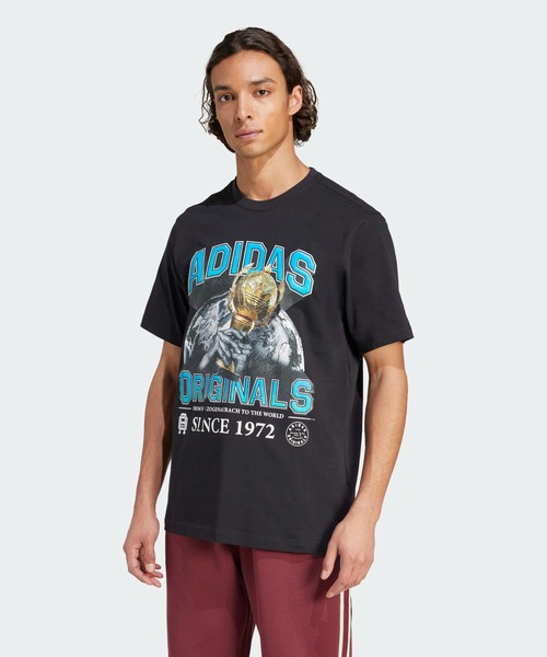 春のコレクション レギュラー トレフォイルシリーズ 半袖Tシャツ アディダス / トップス