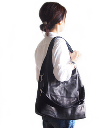 Micsmile | 【 レザー 】 2WAY ショルダーバッグ (unisex)(ショルダーバッグ)