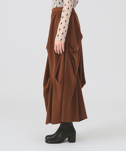 ランダム タック ボリューム スカート（スカート）｜Ray BEAMS（レイ