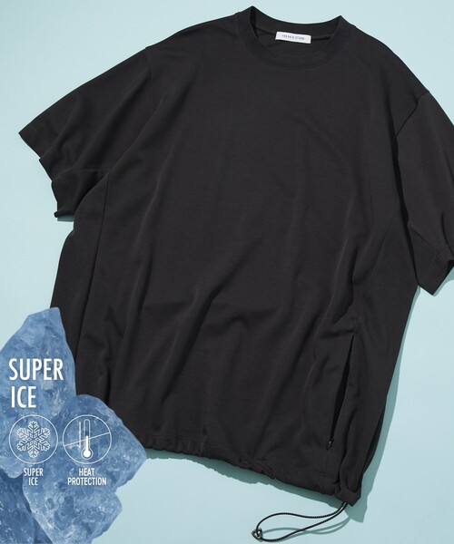 FREAK'S STORE（フリークスストア）の「SUPER ICE CREW NECK TEE/スーパーアイス クルーネックTシャツ（Tシャツ/カットソー・メンズ・ホワイト/ブラック/ブラウン/サックスブルー/チャコール・MEDIUM/LARGE）」の3枚目の写真