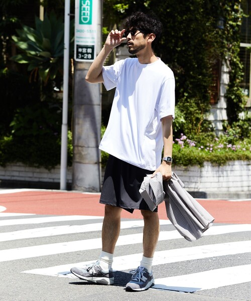 FREAK'S STORE（フリークスストア）の「SUPER ICE CREW NECK TEE/スーパーアイス クルーネックTシャツ（Tシャツ/カットソー・メンズ・ホワイト/ブラック/ブラウン/サックスブルー/チャコール・MEDIUM/LARGE）」の22枚目の写真