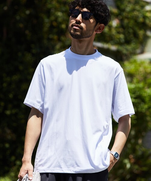 FREAK'S STORE(フリークスストア)の「SUPER ICE CREW NECK TEE/スーパーアイス クルーネックTシャツ(Tシャツ/カットソー・メンズ・ホワイト/ブラック/ブラウン/サックスブルー/チャコール・MEDIUM/LARGE)」の1枚目の写真