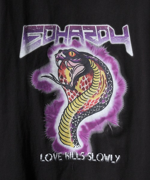 Ed Hardy(エドハーディー)の「ED HARDY バンドTシャツ(Tシャツ/カットソー・メンズ・ブラック系1/グレー系1/ブラック系3/ブラック系2/グレー系2/グレー系3・L/M)」の10枚目の写真