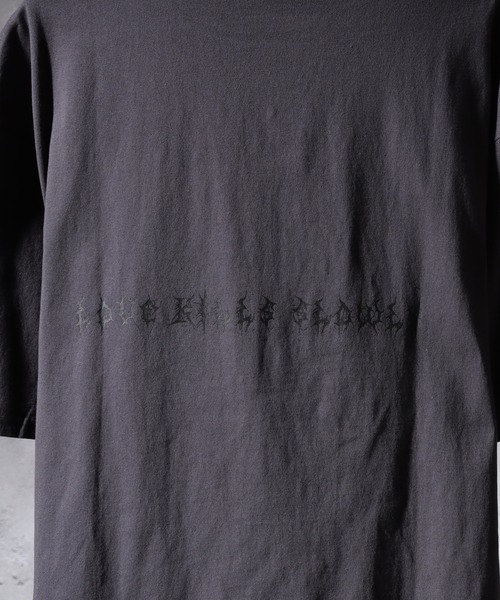 Ed Hardy(エドハーディー)の「ED HARDY バンドTシャツ(Tシャツ/カットソー・メンズ・ブラック系1/グレー系1/ブラック系3/ブラック系2/グレー系2/グレー系3・L/M)」の18枚目の写真