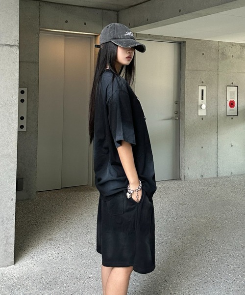 KsG（ケーエスジー）の「ドルマンレタリングTシャツ（Tシャツ/カットソー・レディース・ブラック/ベージュ・X-LARGE/LARGE/MEDIUM）」の11枚目の写真