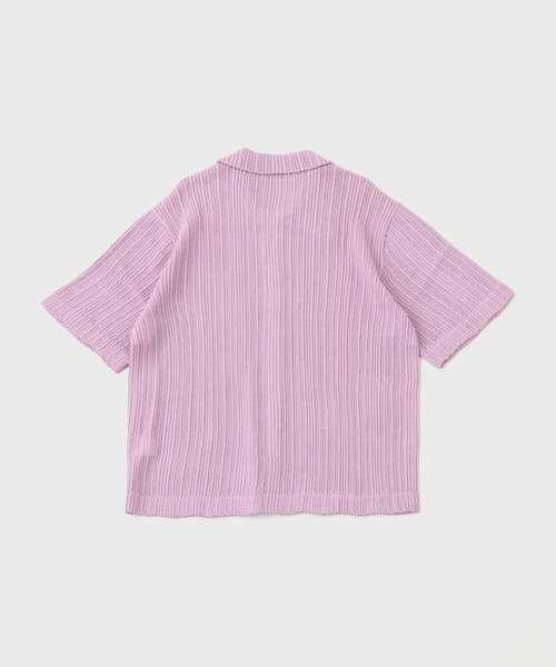 Sefr（セファ）の「Sefr(セファー) JULIAN SHIRT（シャツ/ブラウス・メンズ・バイオレット・SMALL/MEDIUM）」の2枚目の写真