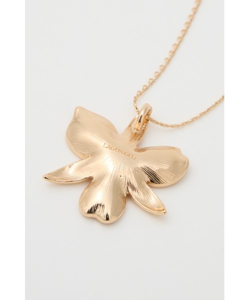 LAGUA GEM(ラグアジェム)の「FLOWER MOTIF ネックレス(ネックレス・レディース・シルバー/ゴールド・FREE)」の12枚目の写真