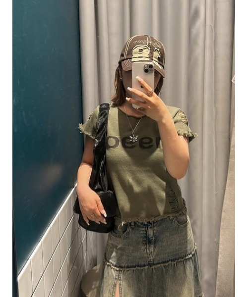 LAGUA GEM(ラグアジェム)の「FLOWER MOTIF ネックレス(ネックレス・レディース・シルバー/ゴールド・FREE)」の3枚目の写真