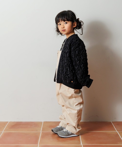 MAKE YOUR DAY(メイクユアデイ)の「シャーリングシアーブルゾン■80~140cm(ブルゾン・キッズ・ブラック/グレー・80/90/110/120/130/100/140)」の14枚目の写真