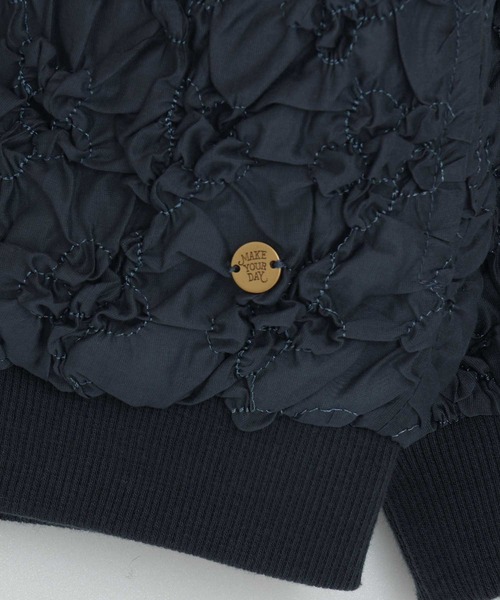 MAKE YOUR DAY(メイクユアデイ)の「シャーリングシアーブルゾン■80~140cm(ブルゾン・キッズ・ブラック/グレー・80/90/110/120/130/100/140)」の5枚目の写真