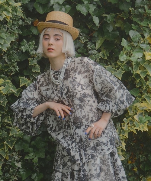 manana suerte（マニャーナスエルテ）の「SPECIAL EDITION バルーンスリーブブラウス（シャツ/ブラウス・レディース・ブラック/ブルー・FREE）」の10枚目の写真