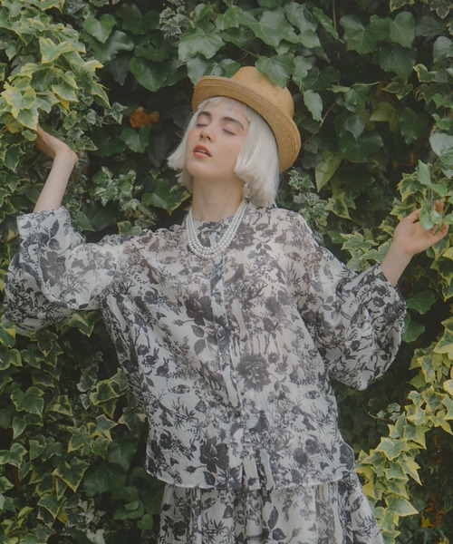 manana suerte（マニャーナスエルテ）の「SPECIAL EDITION バルーンスリーブブラウス（シャツ/ブラウス・レディース・ブラック/ブルー・FREE）」の9枚目の写真