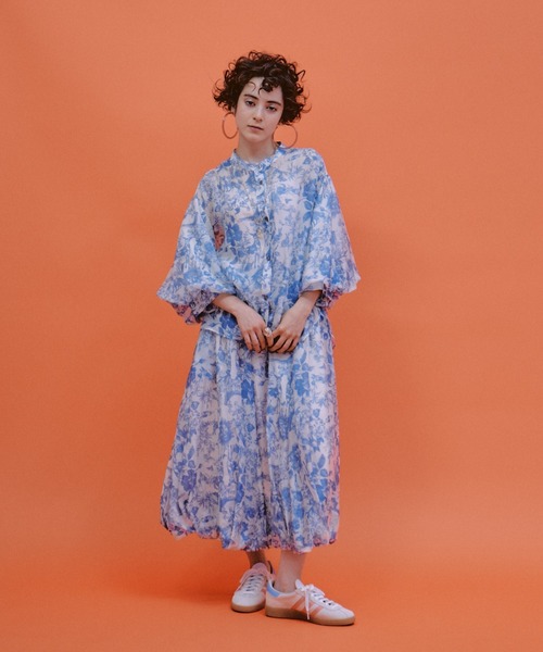 manana suerte（マニャーナスエルテ）の「SPECIAL EDITION バルーンスリーブブラウス（シャツ/ブラウス・レディース・ブラック/ブルー・FREE）」の15枚目の写真