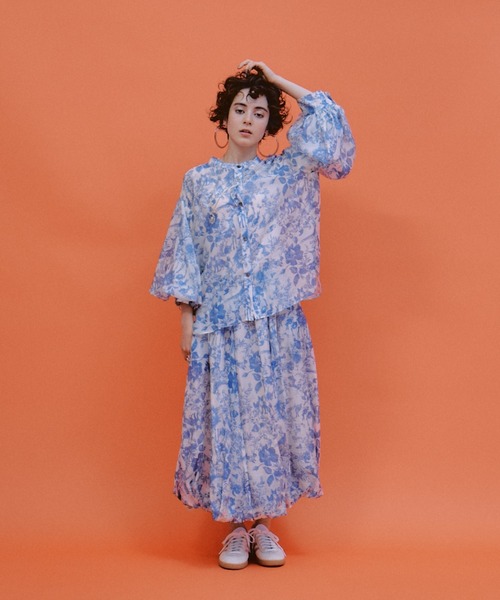 manana suerte（マニャーナスエルテ）の「SPECIAL EDITION バルーンスリーブブラウス（シャツ/ブラウス・レディース・ブラック/ブルー・FREE）」の14枚目の写真