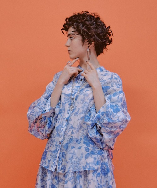 manana suerte（マニャーナスエルテ）の「SPECIAL EDITION バルーンスリーブブラウス（シャツ/ブラウス・レディース・ブラック/ブルー・FREE）」の22枚目の写真