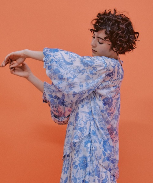 manana suerte（マニャーナスエルテ）の「SPECIAL EDITION バルーンスリーブブラウス（シャツ/ブラウス・レディース・ブラック/ブルー・FREE）」の21枚目の写真