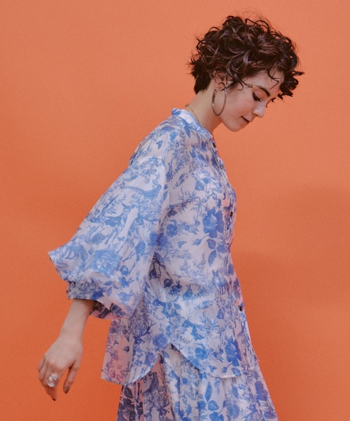 manana suerte（マニャーナスエルテ）の「SPECIAL EDITION バルーンスリーブブラウス（シャツ/ブラウス・レディース・ブラック/ブルー・FREE）」の20枚目の写真