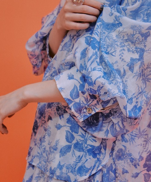 manana suerte（マニャーナスエルテ）の「SPECIAL EDITION バルーンスリーブブラウス（シャツ/ブラウス・レディース・ブラック/ブルー・FREE）」の17枚目の写真