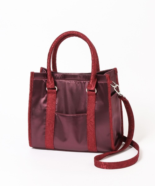 HARE（ハレ）の「マルチポケットミニトートバッグ(HARE)（トートバッグ・レディース・ブラック/レッド/ブルー・FREE）」の12枚目の写真