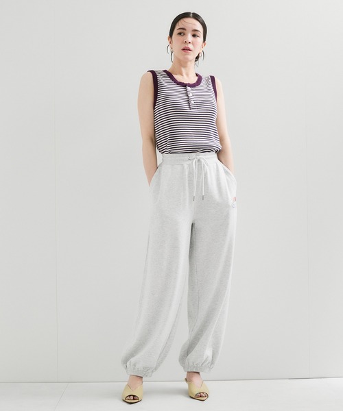 Healthknit(ヘルスニット)の「【Healthknit/ヘルスニット】別注/ヘンリーボーダータンクトップ(Tシャツ/カットソー・レディース・パープル系その他2/オレンジ系その他2・FREE)」の6枚目の写真