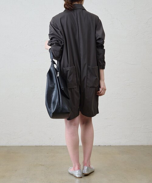 SHENERY（シーナリー）の「ジャケットオールインワン（サロペット/オーバーオール・レディース・チャコールグレー/ベージュ・FREE）」の11枚目の写真