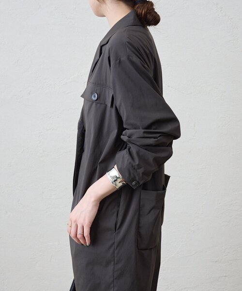 SHENERY（シーナリー）の「ジャケットオールインワン（サロペット/オーバーオール・レディース・チャコールグレー/ベージュ・FREE）」の18枚目の写真