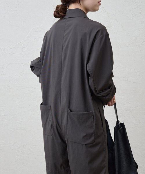 SHENERY（シーナリー）の「ジャケットオールインワン（サロペット/オーバーオール・レディース・チャコールグレー/ベージュ・FREE）」の20枚目の写真