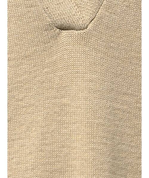 ELENDEEK(エレンディーク)の「スキッパーニットベスト(ベスト・レディース・ベージュ/ブラック/ブラウン・FREE)」の14枚目の写真