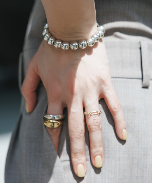 EO（イオ）】Hollow ball chain bracelet（ブレスレット）｜ADAM