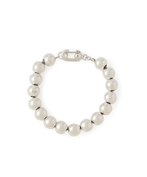 ADAM ET ROPE'(アダムエロペ)の「【EO(イオ)】Hollow ball chain bracelet(ブレスレット・レディース・シルバー・FREE)」の2枚目の写真