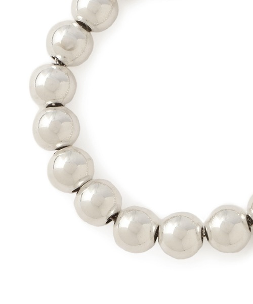 ADAM ET ROPE'(アダムエロペ)の「【EO(イオ)】Hollow ball chain bracelet(ブレスレット・レディース・シルバー・FREE)」の3枚目の写真