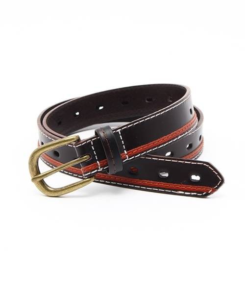 RAGEBLUE（レイジブルー）の「レザーキリカエベルト/570114（ベルト・メンズ・ブラック/ダークブラウン/キャメル/ネイビー・FREE）」の3枚目の写真