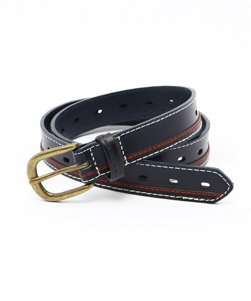 RAGEBLUE（レイジブルー）の「レザーキリカエベルト/570114（ベルト・メンズ・ブラック/ダークブラウン/キャメル/ネイビー・FREE）」の4枚目の写真