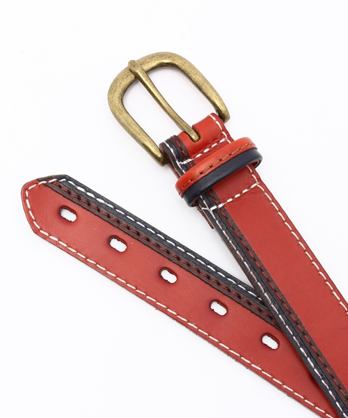 RAGEBLUE（レイジブルー）の「レザーキリカエベルト/570114（ベルト・メンズ・ブラック/ダークブラウン/キャメル/ネイビー・FREE）」の5枚目の写真