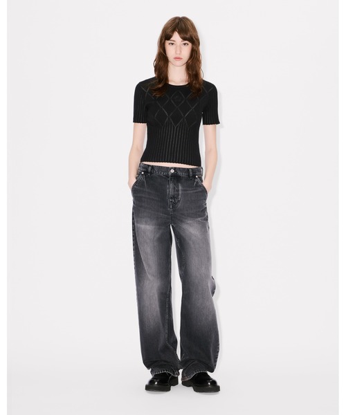 KENZO(ケンゾー)の「ショート スリーブ ニット トップ(その他トップス・レディース・ブラック系その他5・X-SMALL/SMALL)」の5枚目の写真
