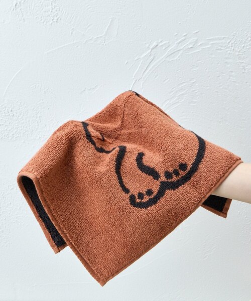BIRTHDAY BAR（バースデイバー）の「【WARMGREY TAIL ウォームグレーテイル】HAND TOWEL（ハンカチ/ハンドタオル・レディース・ベージュ/イエロー/ブルー/ブロンズ/ブラウン・0）」の6枚目の写真