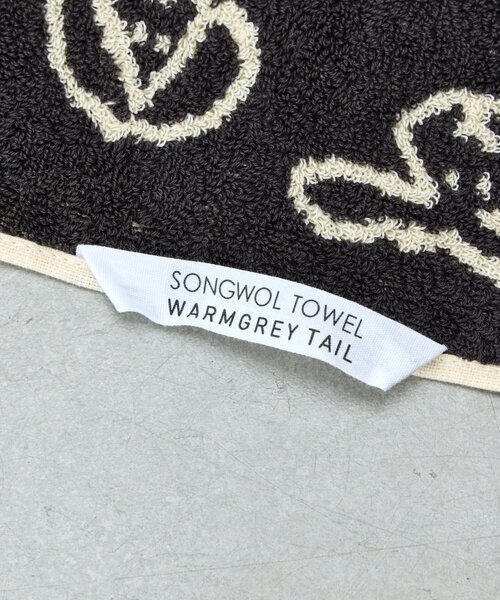 BIRTHDAY BAR（バースデイバー）の「【WARMGREY TAIL ウォームグレーテイル】HAND TOWEL（ハンカチ/ハンドタオル・レディース・ベージュ/イエロー/ブルー/ブロンズ/ブラウン・0）」の16枚目の写真