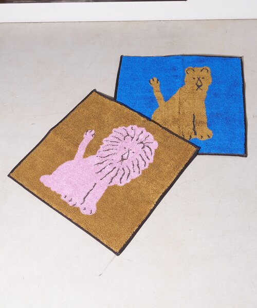 BIRTHDAY BAR（バースデイバー）の「【WARMGREY TAIL ウォームグレーテイル】HAND TOWEL（ハンカチ/ハンドタオル・レディース・ベージュ/イエロー/ブルー/ブロンズ/ブラウン・0）」の19枚目の写真