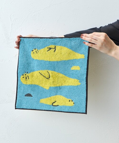 WARMGREY TAIL ウォームグレーテイル】HAND TOWEL（ハンカチ/ハンド
